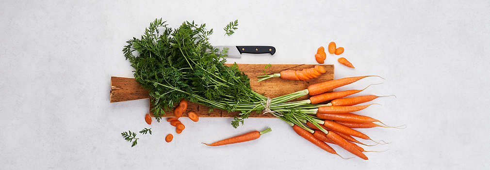 Снимка на пресен морков