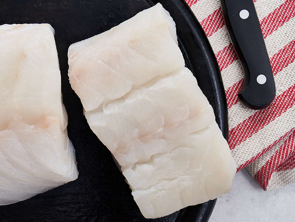 Eglefin proaspăt în detaliu