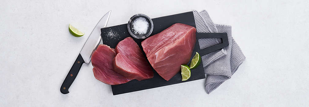 Zdjęcie świeżego tuńczyka