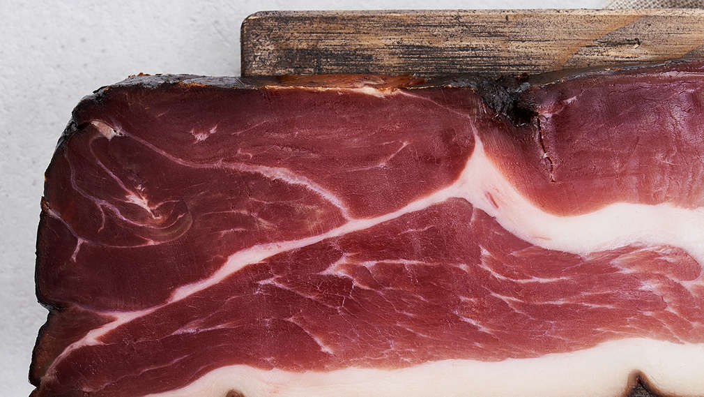 Obrázek slaniny schinkenspeck