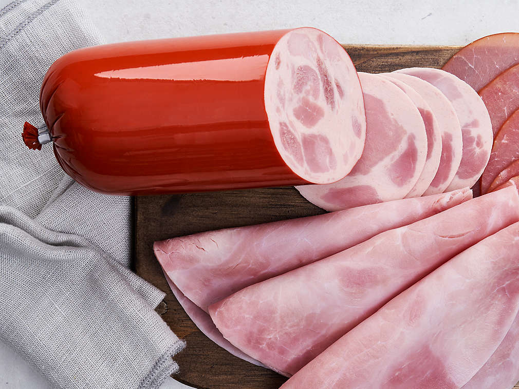 Detailní pohled na čerstvé nasolené potraviny