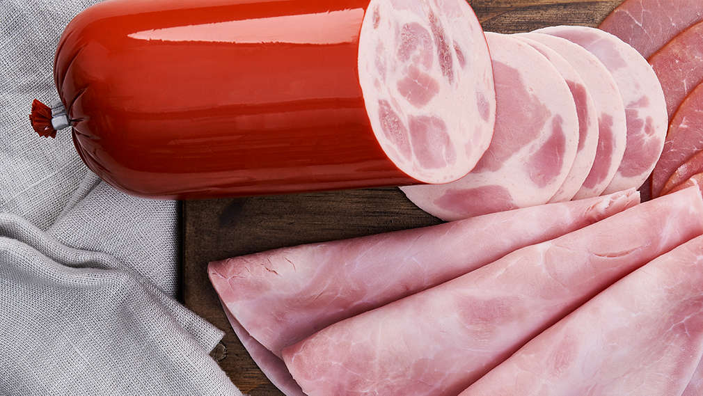 Изображение на осолен месен продукт