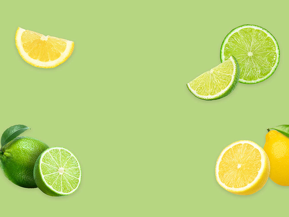 Zitronen und Limetten