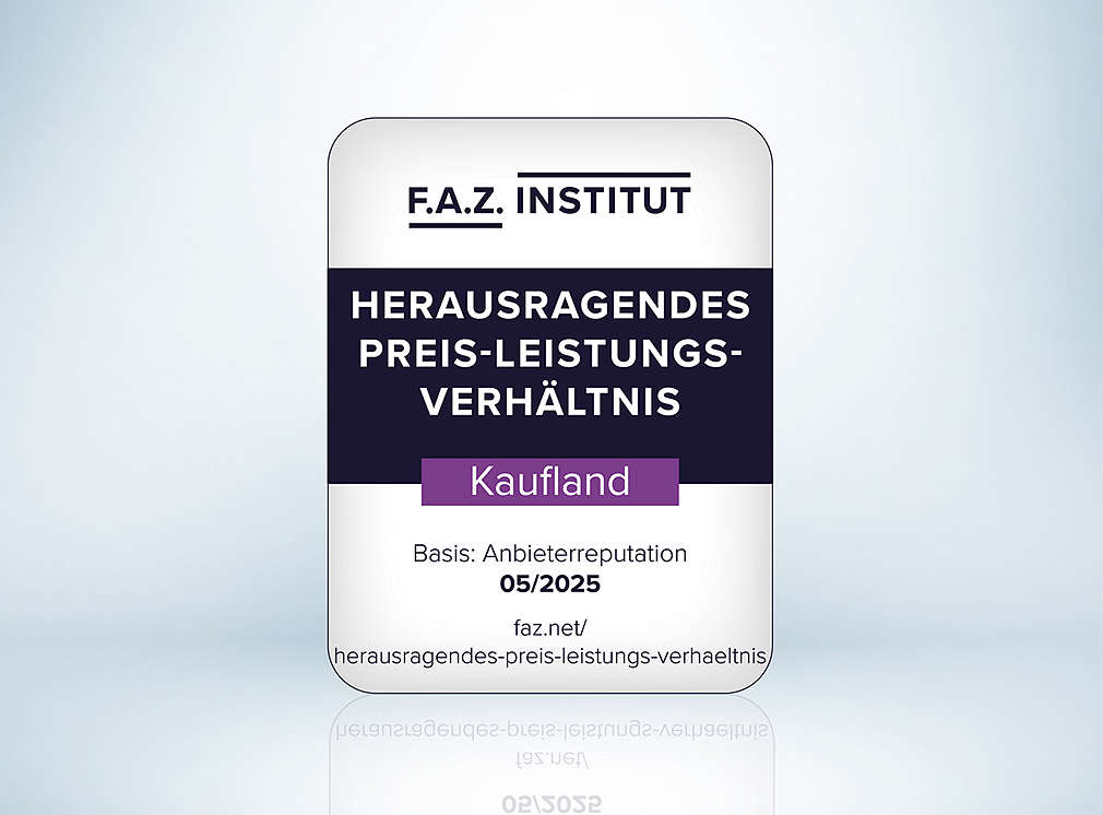 Auszeichnung Herausragendes Preis-Leistungs-Verhältnis 2025