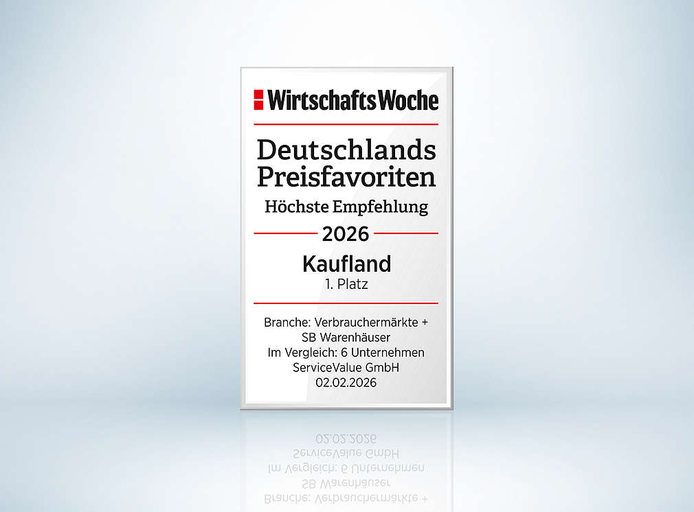 Auszeichnung WirtschaftsWoche – Preisfavorit
