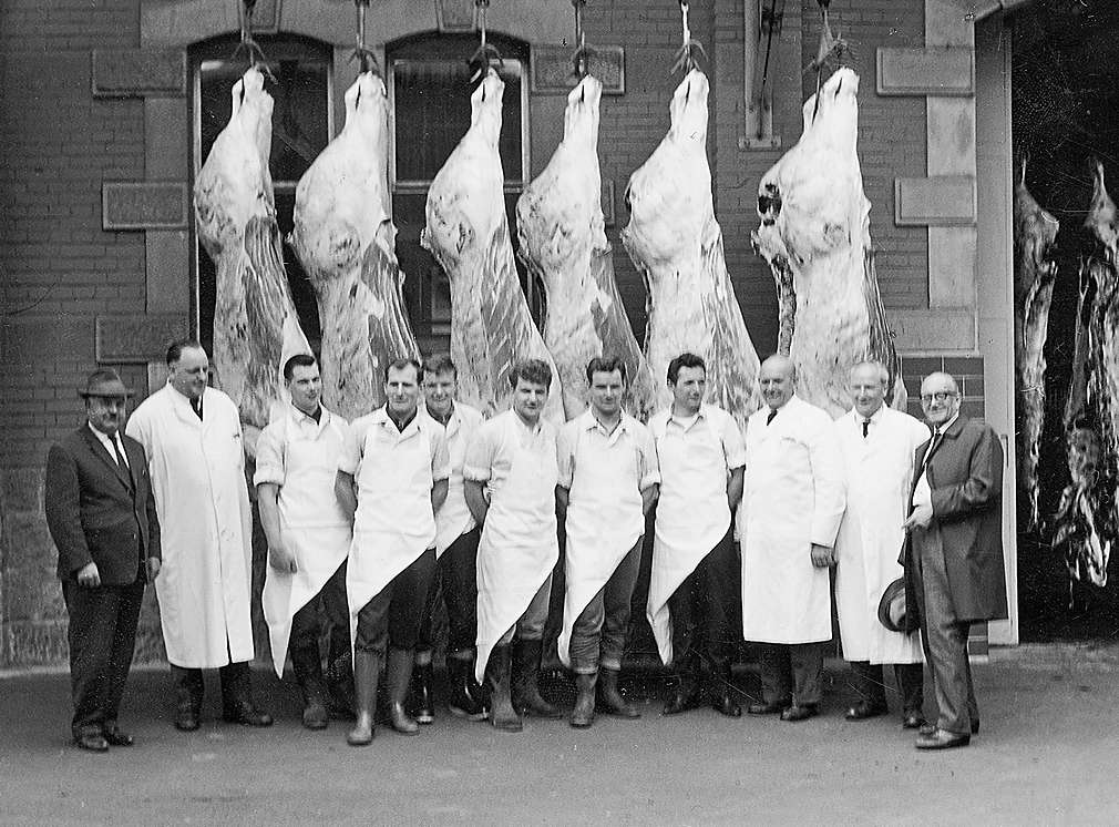 Handwerksbetrieb Fleischwerk 1964