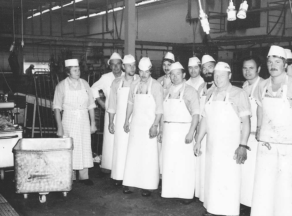Handwerksbetrieb Fleischwerk 1968