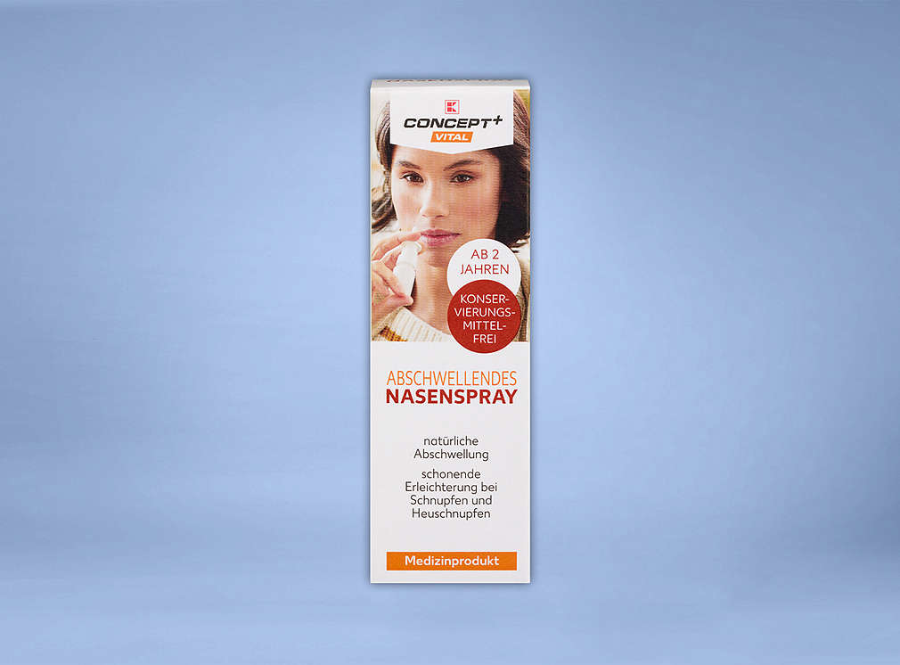 Produktabbildung: K-CONCEPT+ VITAL abschwellendes Nasenspray, konservierungsmittelfrei, 20 ml