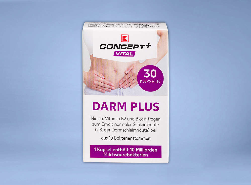 Produktabbildung: K-CONCEPT+ VITAL Darm Plus, 30 Kapseln