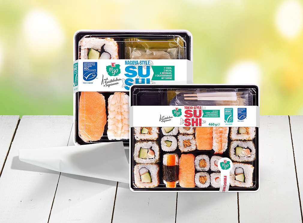 Sushi Boxen von K-TO GO