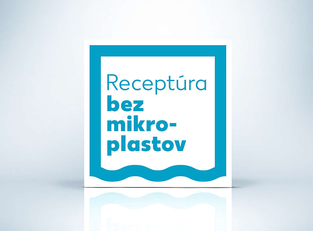 Logo: Receptúra bez mikroplastov