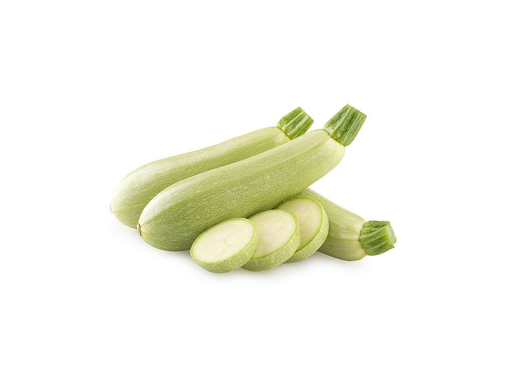 Weiße Zucchini