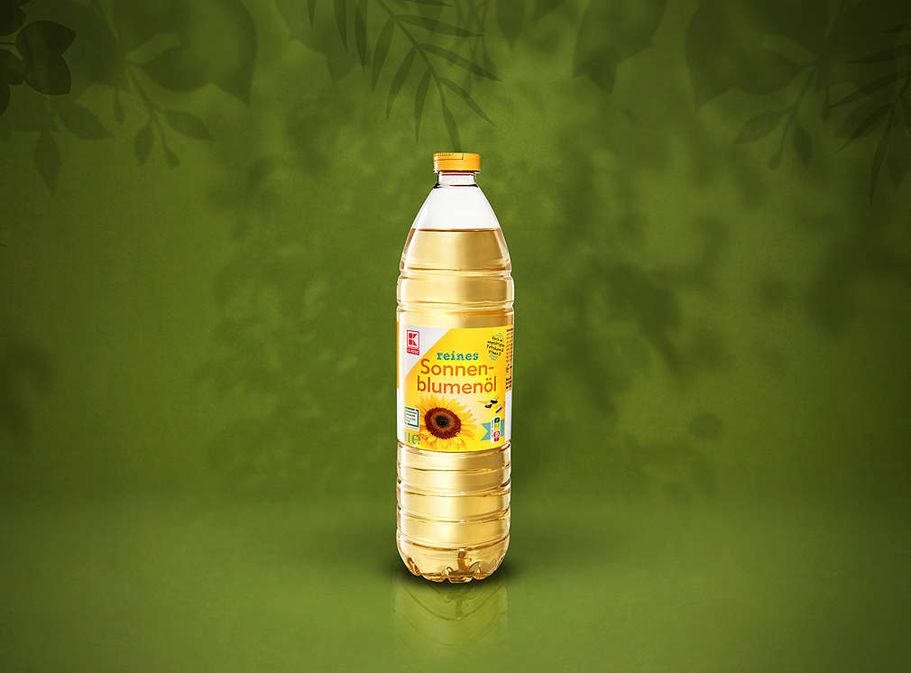 Sonnenblumenöl von K-Classic in der PET-Flasche
