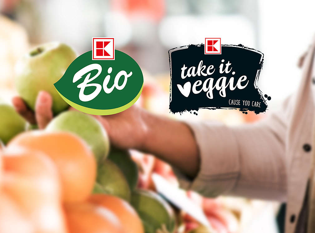 Logo K-Bio si K-take it Veggie