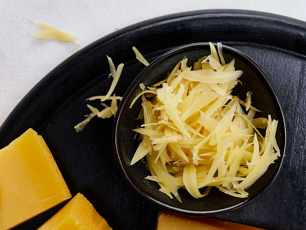 Gouda proaspătă în detaliu