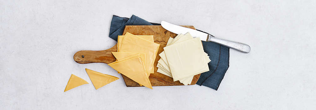 Obrázok čerstvého plátkového syra