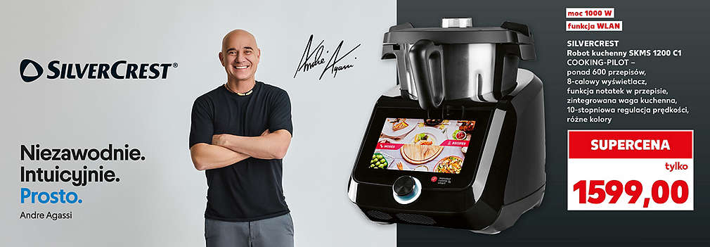 Robot Silvercrest i Andre Agassi