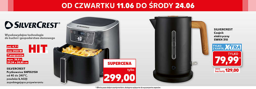 czajnik i frytkownica Silvercrest