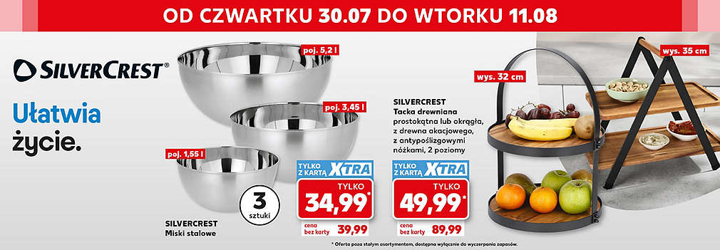 miski i stojak SILVERCREST