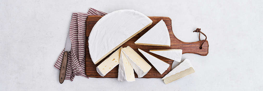 Obrázok čerstvého syra Brie