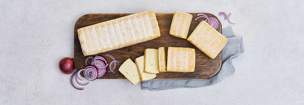 Slika svježeg sira Limburger