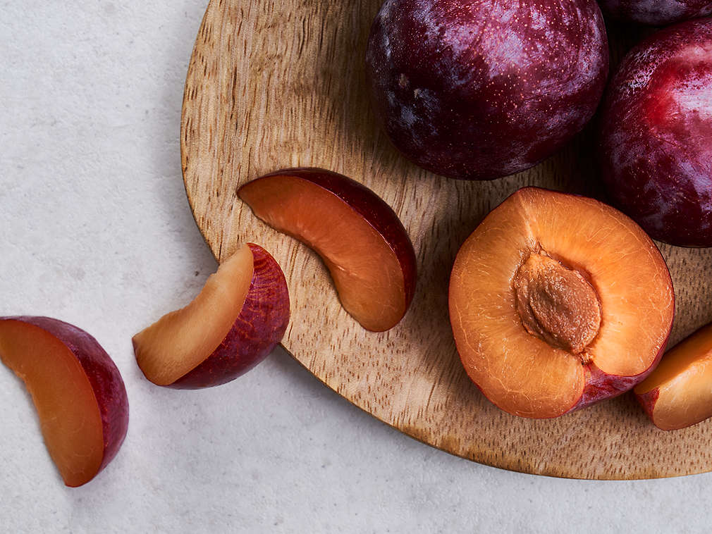 Prune proaspete, în detaliu