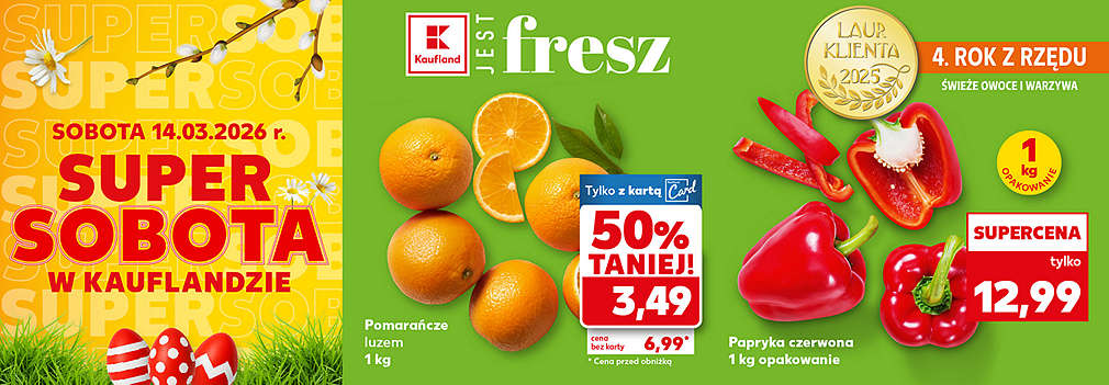 pomarańcze i papryka