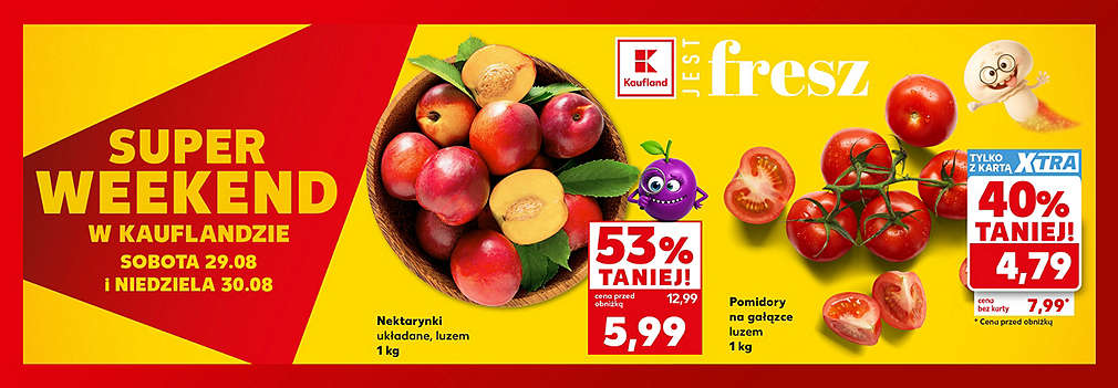 nektarynki i pomidory