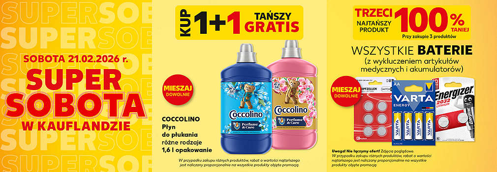 Płyn do płukania i baterie