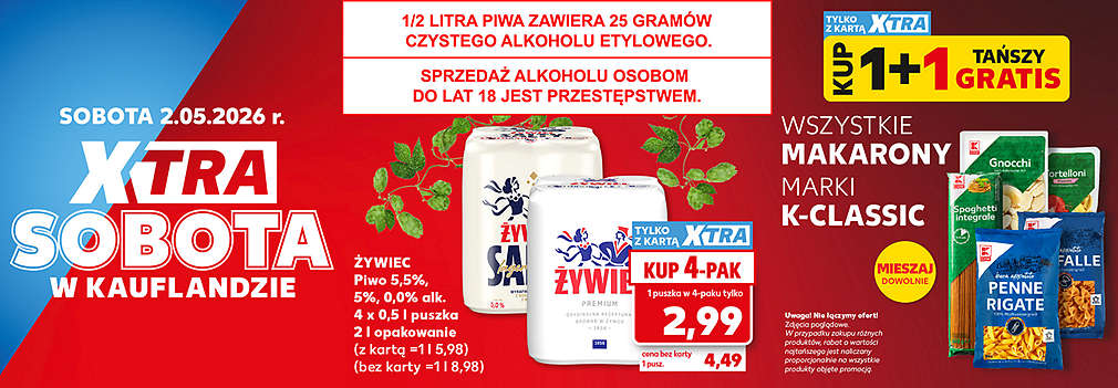 piwo i makaron
