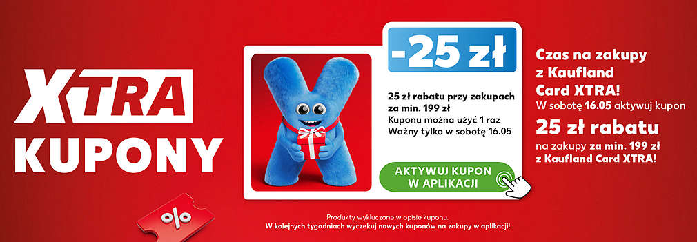 Kupon -25zł na sobotę