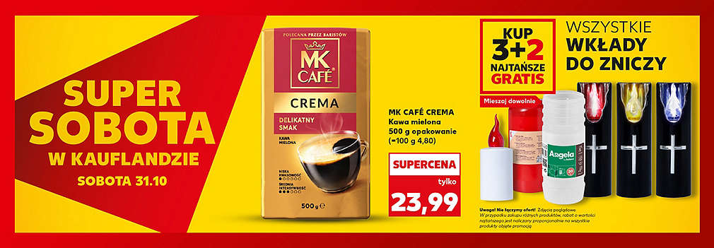 kawa i wkłady do zniczy