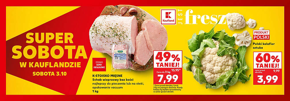 schab i kalafior na supersobotę