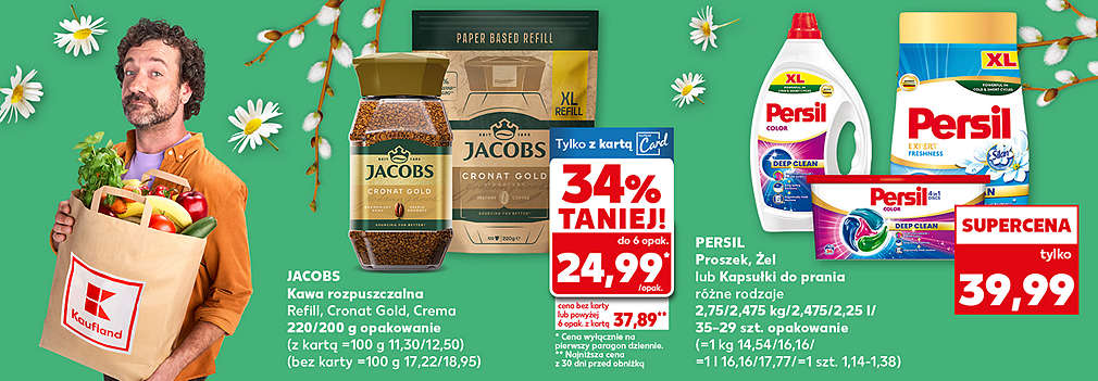 kawa i płyn lub proszek do prania