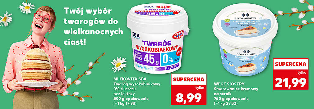 twaróg bez laktozy i wegański