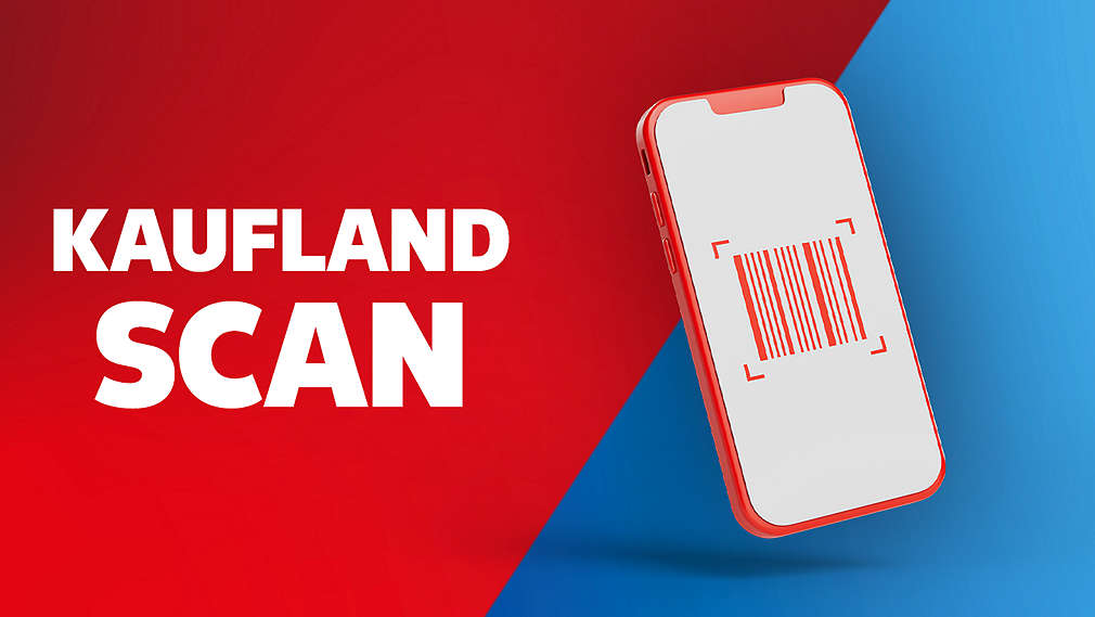Kaufland Scan; Handy mit Barcode