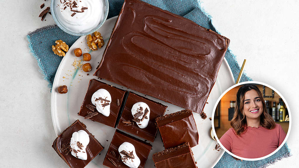 Rezept: Vegane No-Bake-Schokoschnitten