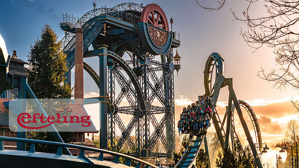 Abbildung: Freizeitpark; Logo: Efteling