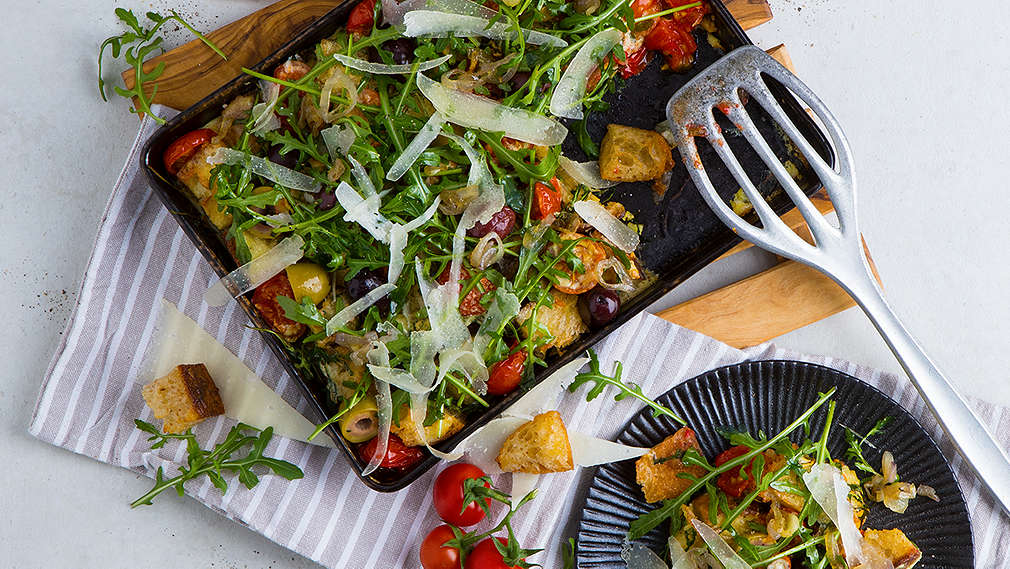 Rezeptbild: Möhren-Kartoffel-Brot-Frittata