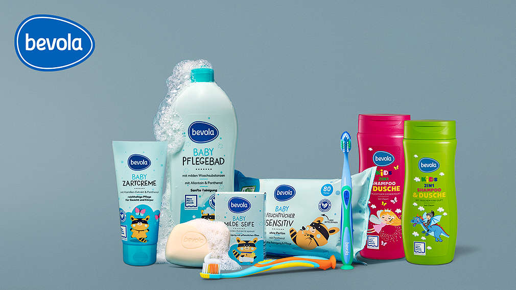 Různé produkty bevola® pro děti