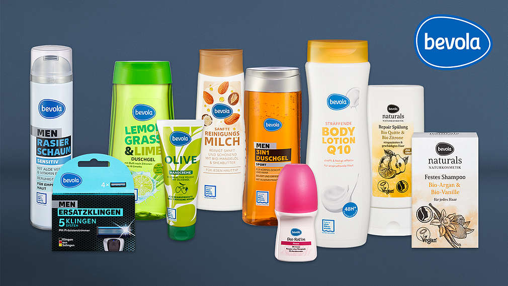 Verschiedene Produkte von BEVOLA®