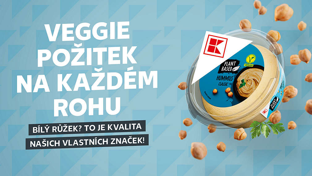 Produkty značky K-take it veggie - Veggie požitek na každém rohu