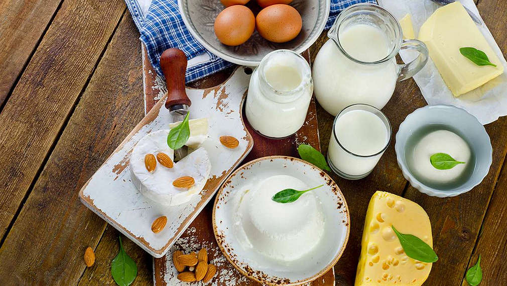 Brânză, lapte, ouă