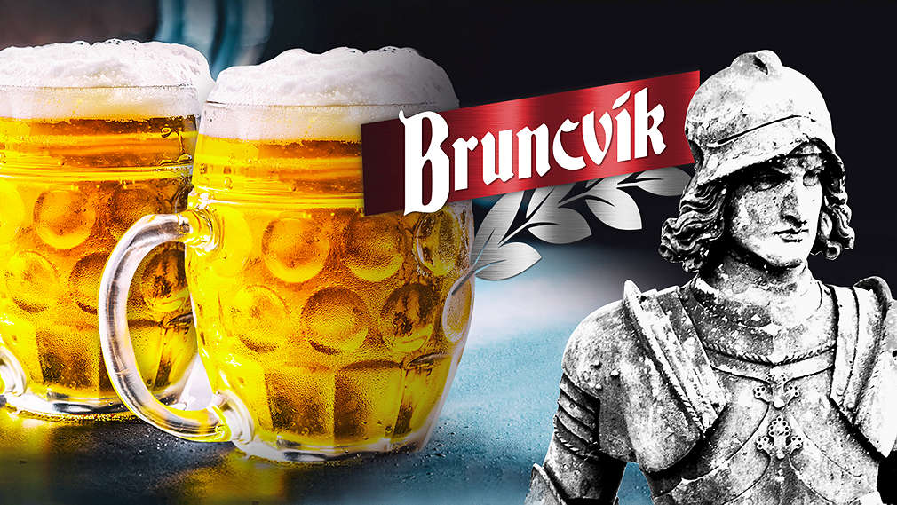 Dvě točená piva a Bruncvík