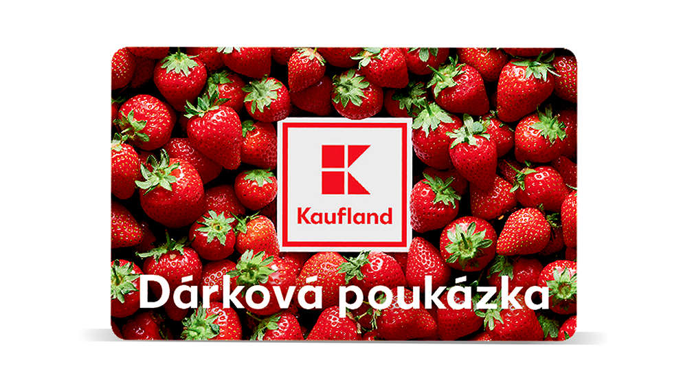 Dárková poukázka na nákup v Kauflandu