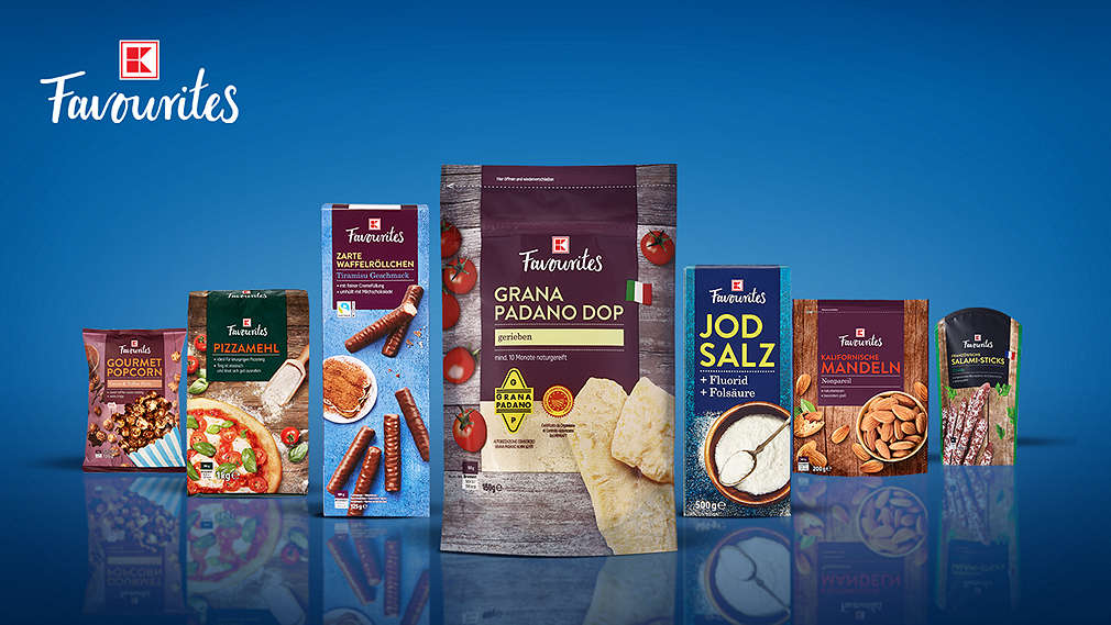 Kolaž K-Favourites proizvoda