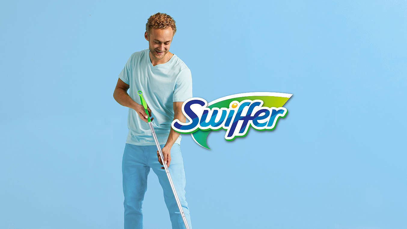 Schriftzug: SWIFFER