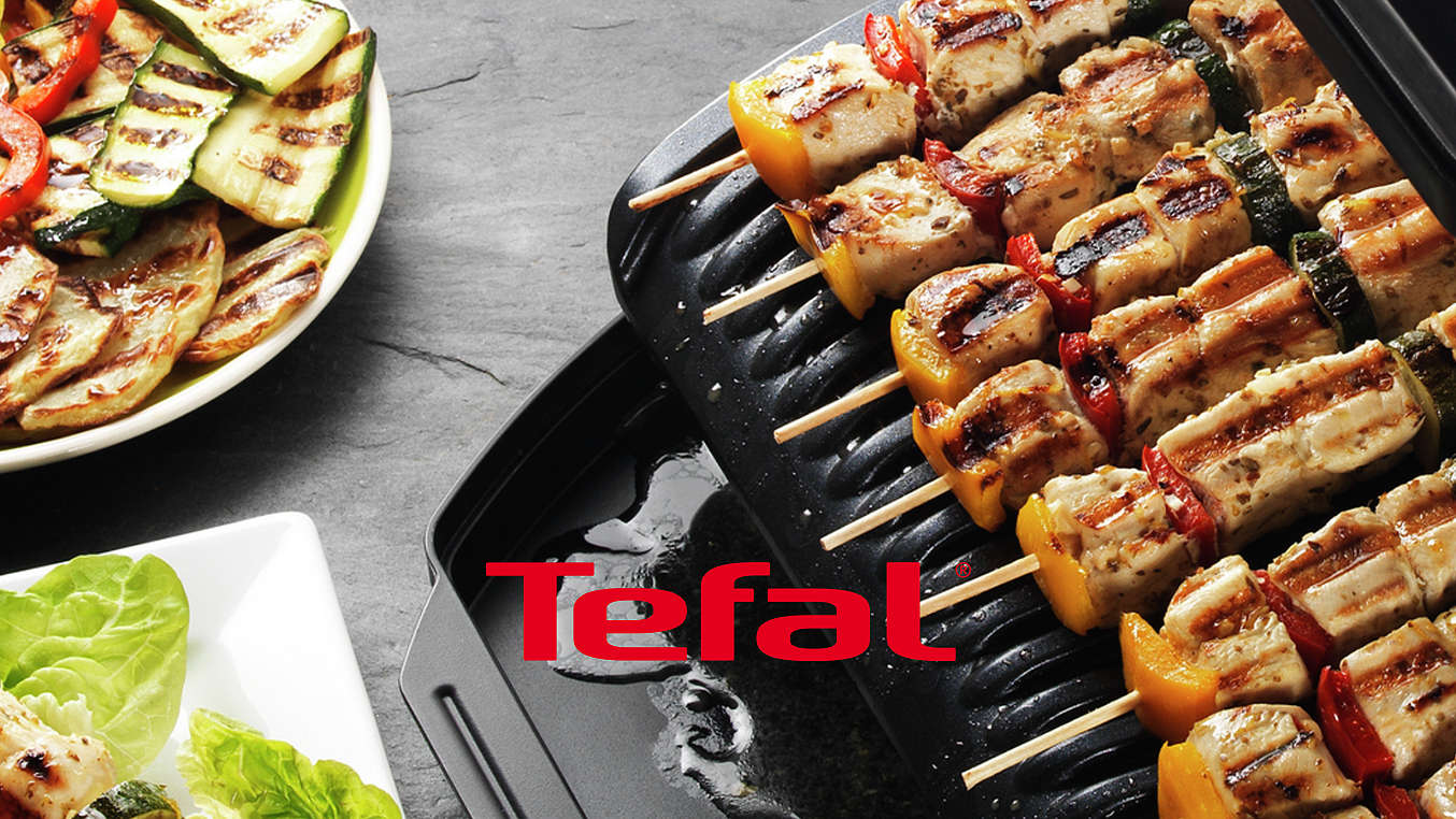 Logo: TEFAL; TEFAL Kontaktgrill »OptiGrill GC7058«