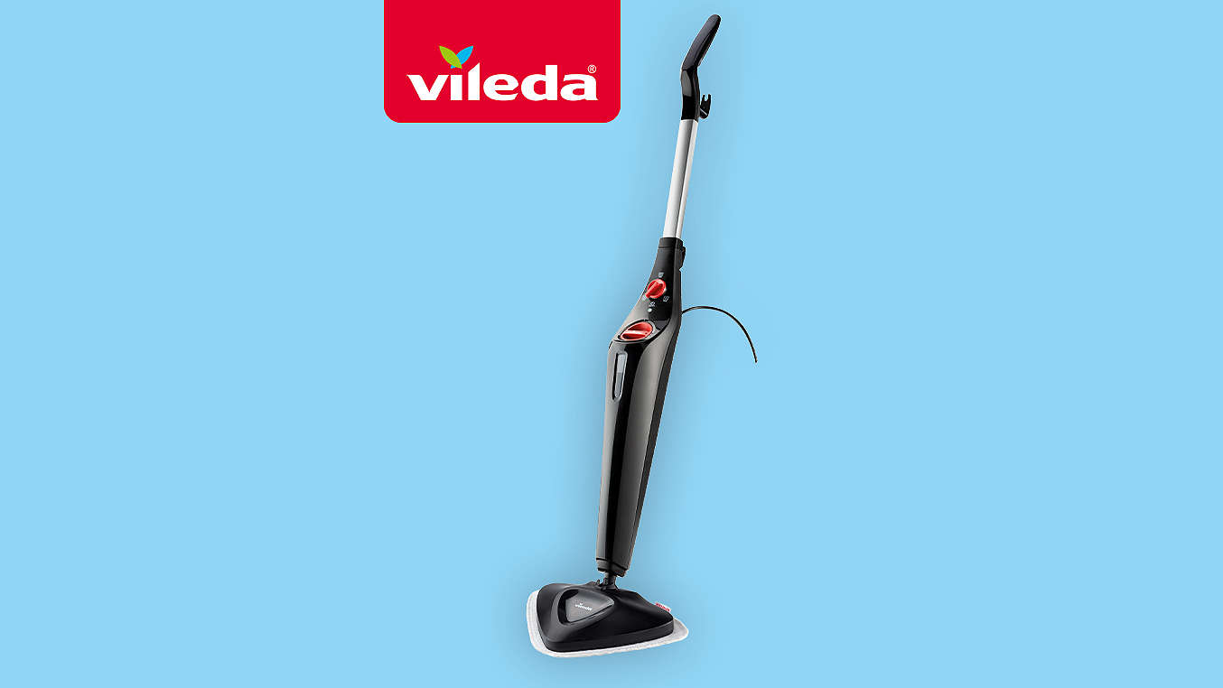 Logo: VILEDA; Dampfreiniger »Steam Plus«