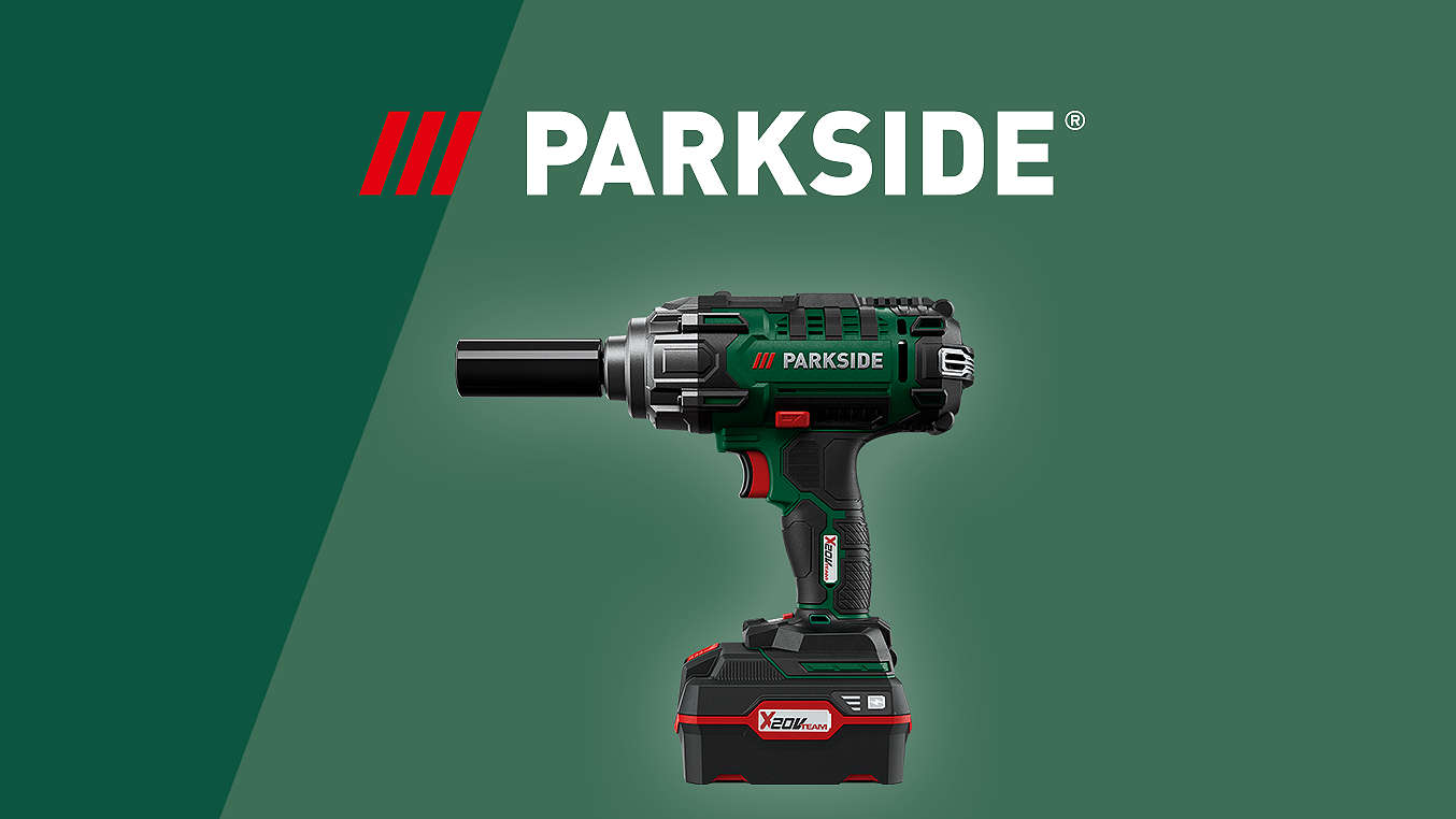 Logo: PARKSIDE; Akku-Kfz-Drehschlagschrauber 20 V »PASSK 20-Li«